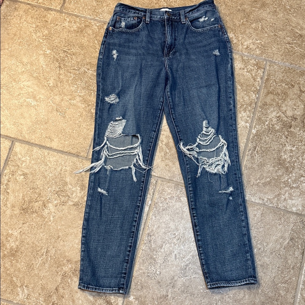 Pistola Ripped Blue Skinny Jeans